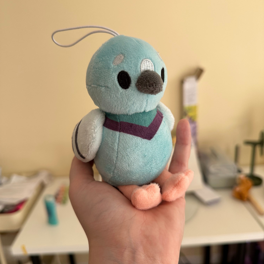 PREORDER: Bernard Plushie Keychain Dumpster Darling