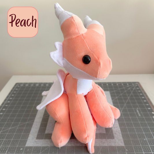 HANDMADE JUMBO Cuddle Dragon (Weighted 4-5 lbs)