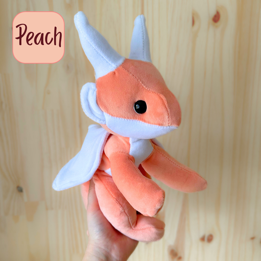 HANDMADE MINI Cuddle Dragon (Weighted 2-3 lbs)