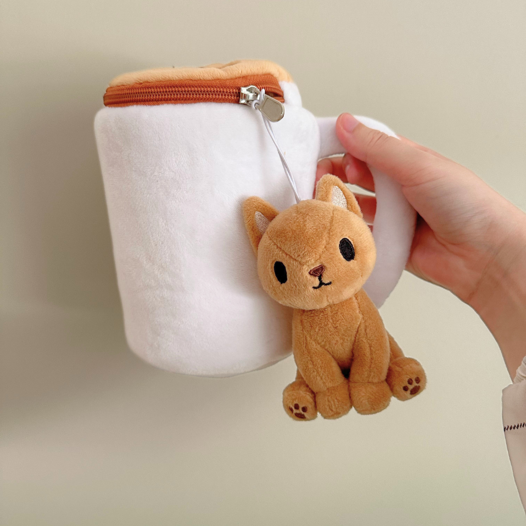 Espresso Shot Koffee Kitten Keychains