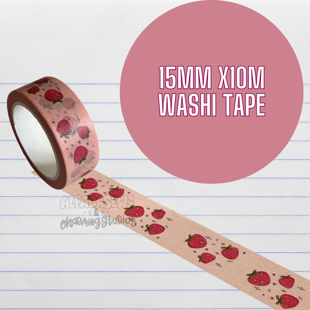 Strawberry Cow Washi Tape