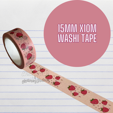 Strawberry Cow Washi Tape