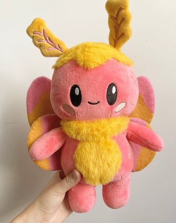 Baby Rosy Maple Mothman Plushie